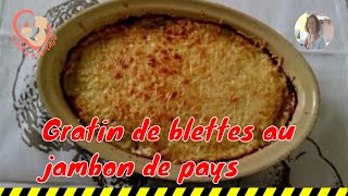 Comment créer un gratin de blettes au jambon cru facilement  Rendezvous en cuisine [upl. by Nidak]