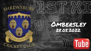 Shrewsbury CC vs Ombersley CC 28522 [upl. by Cornall]