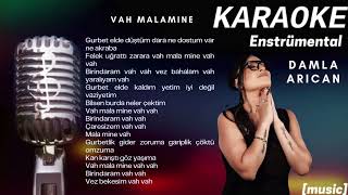 Karaoke Damla Arıcan Vah Malamıne [upl. by Lillie]