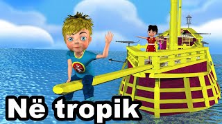 NE TROPIK  Kenge per femije  On the tropical island  Song for children by Studio quotÇamarroketquot [upl. by Holli]