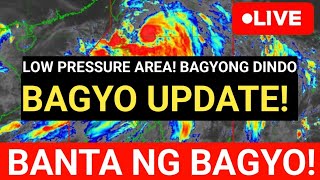 quotBAGYO UPDATEquot Banta ni BAGYONG DINDO MAS MALAKAS ❗MALAWAKANG PAG ULAN❗LOW PRESSURE AREA❗HABAGAT [upl. by Phippen324]