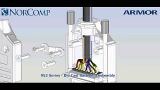 ARMOR  952 Series Die Cast Backshell Assembly [upl. by Brier]