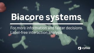 Biacore™ SPR systems Empowering the study of interactions involving virtually any molecule  Cytiva [upl. by Nosiaj]