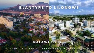 Malawi Cities Tour  Blantyre to Lilongwe  The way from Blantyre to Lilongwe via Zalewa and Dedza [upl. by Thedric244]