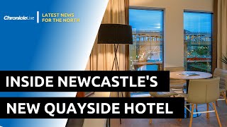 First look at new Innside Hotel on Newcastles Quayside [upl. by Idonah]