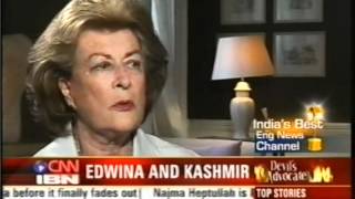 CNN IBN Pamela Mountbatten 22 7 2007 [upl. by Medlin]