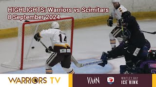 HIGHLIGHTS Warriors vs Scimitars 8 September 2024 [upl. by Rentsch]