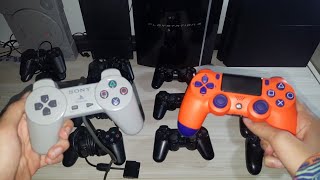 PS1 VS PS4 DUALSHOCK KIYASALAMA  ATARİ KUMANDASI VE DAHASI İLE EFSANE KOLLEKSİYON [upl. by Yrahcaz]