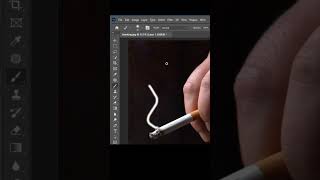 Photoshop 2025 Trick to Create REALISTIC Cigarette Smoke Fast [upl. by Nitaj]