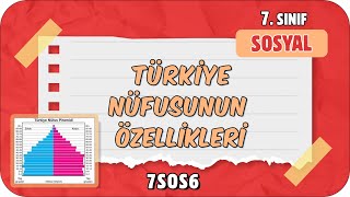 Türkiye Nüfusunun Özellikleri 📕 tonguçCUP 2Sezon  7SOS6 2024 [upl. by Ajiam]