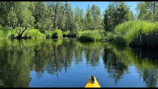 Kayaking in Finnish Lapland part 2 [upl. by Zapot]