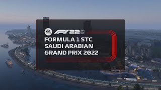 SAUDI ARABIAN GRAND PRIX JEDDAH 222 MY FIRST PODIUM  F1 CHAMPIONSHIP  F1 22  CARRER DON 07 [upl. by Acquah235]