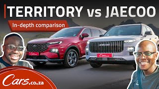 Ford Territory vs Jaecoo J7 Full comparison  Features  Practicality  Pricing [upl. by Allix]