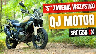 QJ MOTOR SRT 550 SX  Mała Zmiana w Nazwie a Wielka w Rzeczywistości [upl. by Belden]