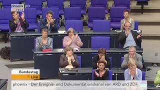 Bundestag Debatte zu Volksinitiativen Volksbegehren und Volksentscheiden am 09062016 [upl. by Mezoff]