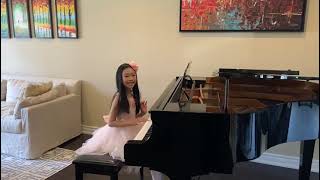 Heart amp Soul Variation Solo created by 8 year old Emma kid composer [upl. by Macintyre]