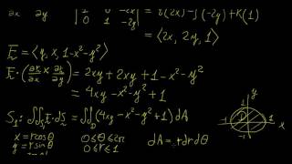 Flux integral example 2  Vector Calculus  LetThereBeMath [upl. by Samuele]