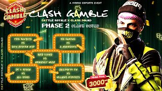 P2 CLASH SQUAD CLASH GAMBLE 2024  CS x BR Hybrid Event  3k PP  KNOCK OUT [upl. by Assili]