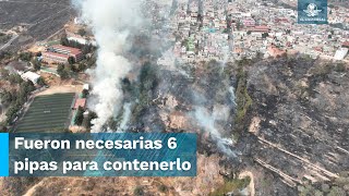 Más de 200 personas estuvieron en riesgo por el impresionante incendio en Atizapán de Zaragoza [upl. by Jeu]