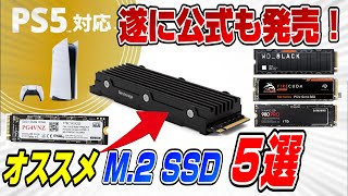 【PS5 M2 SSD 5選】ｷﾀ━━ﾟ∀ﾟ━━ PS5に最適化されたM2 SSDが遂に登場！ [upl. by Landes]