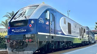 Amtrak 2119 at Oxnard [upl. by Michon480]