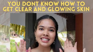 How to get Clear and Glowing skin  Skincare Home remedies [upl. by Ahsiruam]