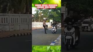 Kulihat ibu Pertiwi komentar saat ditendang dan jatuh🗿 satlantas polisiindonesia abdinegara [upl. by Bohi]