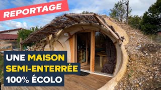 Ils ont conçu une maison bioclimatique en forme de bulle [upl. by Naitsyrk351]