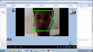 Biométrie detection et reconnaissance de visage detection and reconnaissace faces [upl. by Ahsyat]