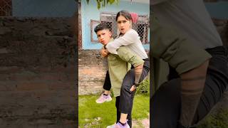 Sabitra Bhandari Samba And Rachana Rimal Funny Video 😄 funnyshorts [upl. by Finbur627]