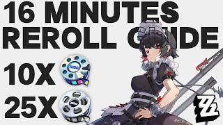 How to Reroll Ellen Joe in 16 minutes get 35 pulls  ZZZ  Zenless Zone Zero [upl. by Sall]