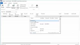 Microsoft Dynamics NAv  Incasarea prin Banca [upl. by Aynik231]