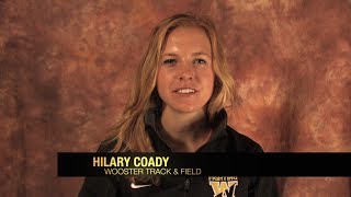 Wooster Heptathlete Hilary Coady [upl. by Acissaj507]