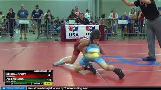 Intermediate 77 Kristian Scott Louisiana Vs Cullen Hood New Jersey [upl. by Sikram580]