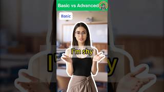 Stop Sounding Basic Use These Phrases for NativeLevel English Basic vs Advanced englishfluency [upl. by Shurwood665]