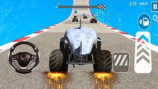 Monster Truck Mega Ramp Car Racing  Impossible GT Car Stunts Driving 126  Gadi game Android Game [upl. by Henrie]