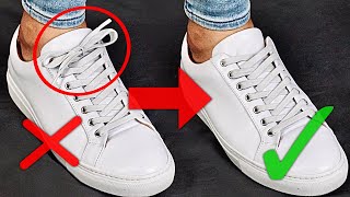 HIDE YOUR SHOELACES LIKE A PRO  3 WAYS [upl. by Blaze]