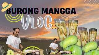 MiniVlog13 Paano gumawa ng Burong Mangga or Pickled Mango ♥️ [upl. by Crescint]