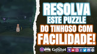 RESOLVIDO o Puzzle de Inazuma em Araumi Underwater  Genshin Impact [upl. by Haerb526]