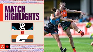 Yartapuulti v GWS Giants Highlights  Week 10 2024  AFLW [upl. by Jagir]