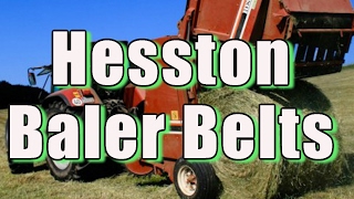 Hesston 5530 round baler belt lowest price [upl. by Ise]