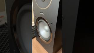 Infinity 65” bookshelf 32hz subwoofer bass test [upl. by Hgielah86]