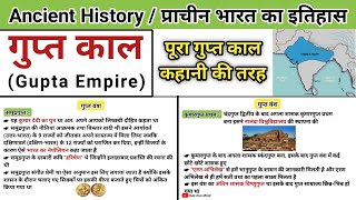 गुप्त काल  gupta dynasty  गुप्त साम्राज्य  प्राचीन भारत का इतिहास  Study vines official [upl. by Fey]