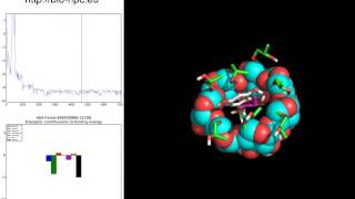 Docking simulation of catechin with 2 hydroxypropylβcyclodextrin [upl. by Donald]