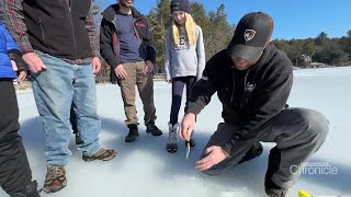 Wednesday February 21st The Great Meredith Rotary Ice Fishing Derby [upl. by Ahtnamas184]