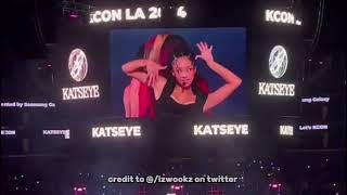 KATSEYE  KCON LA quotDebutquot Performance 072824 [upl. by Airasor]