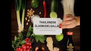 Thailändsk Glasnudelsallad  Jennie Walldén [upl. by Einnij]