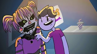 Five Nights at Freddys Pizzeria Simulator ANIMATED [upl. by Ianahs]