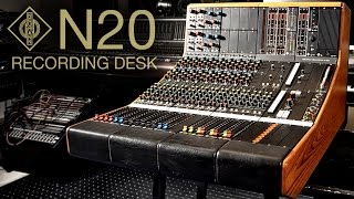 Neumann N20  vintage analog recording desk [upl. by Ahto]