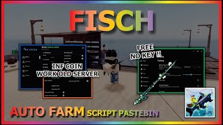 FISCH Script Pastebin 2024 AUTO FARM  UNLOCK ALL MAP  AUTO SELL  INFINITE COIN NO KEY 🐟 [upl. by Jarvey]